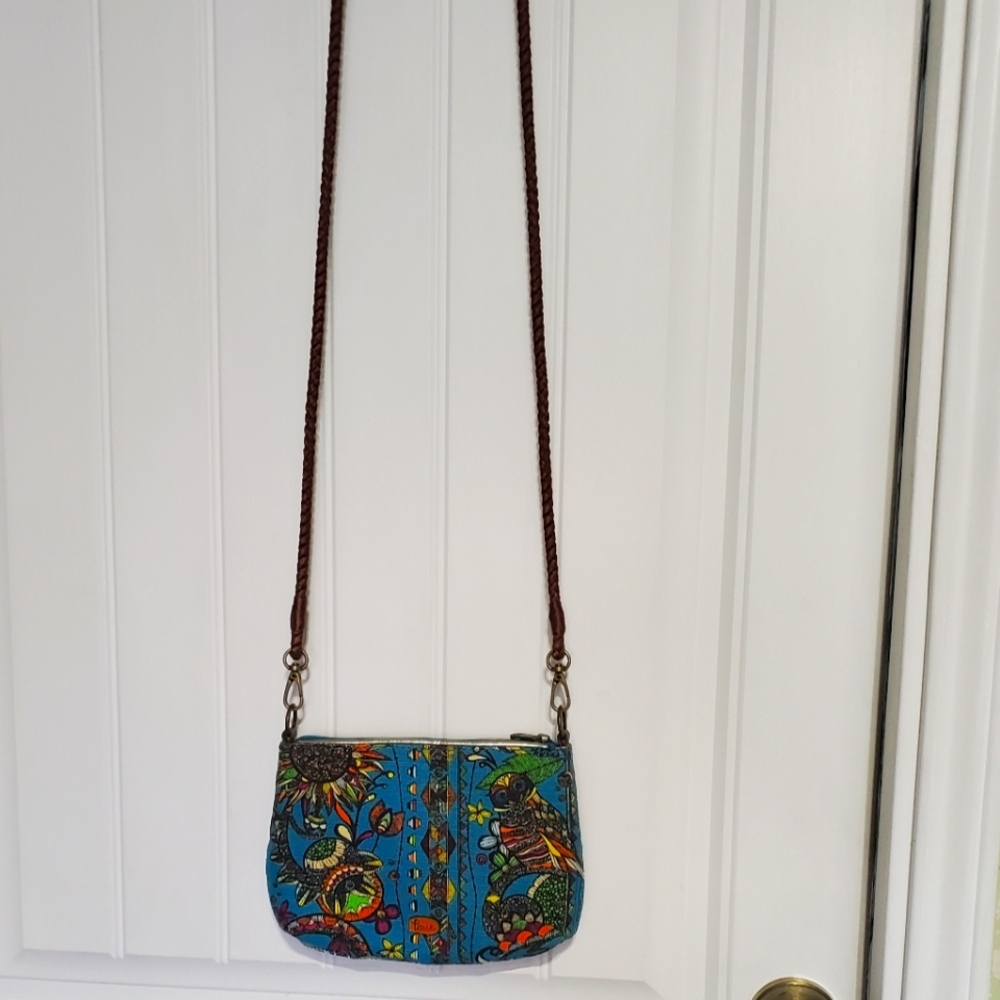 SacrootsTeal Spirit Desert Owl Crossbody - Picture 6 of 6
